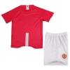 Manchester United 2007-2008 Retro Çocuk Forma & Şort Seti Home