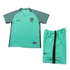 Portekiz 2016 Retro Çocuk Forma & Şort Seti Away