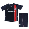 Paris Saint Germain 2002-2003 Retro Çocuk Forma & Şort Seti Home