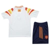 İspanya 1996 Retro Çocuk Forma & Şort Seti Away