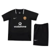 Manchester United 2003-2004 Retro Çocuk Forma & Şort Seti Away