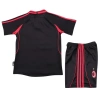 Milan 2000-2001 Retro Çocuk Forma & Şort Seti Away