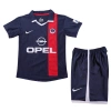 Paris Saint Germain 2001-2002 Retro Çocuk Forma & Şort Seti Home