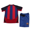 Barcelona 2003-2004 Retro Çocuk Forma & Şort Seti Home