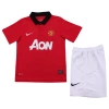 Manchester United 2013-2014 Retro Çocuk Forma & Şort Seti Home