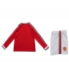 Manchester United 1998-1999 Retro Çocuk Uzun Kol Forma & Şort Seti Home