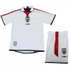İngiltere 2004 Retro Çocuk Forma & Şort Seti Home