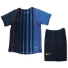 Barcelona 2004-2005 Retro Çocuk Forma & Şort Seti Away