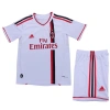 Milan 2011-2012 Retro Çocuk Forma & Şort Seti Away