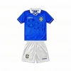 Brezilya 1996 Retro Çocuk Forma & Şort Seti Away