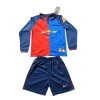 Barcelona 1999 Retro Çocuk Uzun Kol Forma & Şort Seti Home