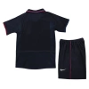 Barcelona 2002-2003 Retro Çocuk Forma & Şort Seti Away