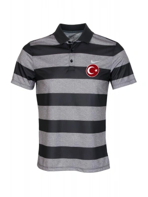 Nike Polo Yaka Milli Takım Gri Tişört 816338-021