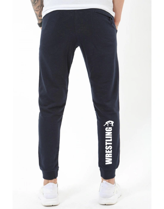 Airlife Flamlı Wrestling Eşofman Altı 15062 Lacivert