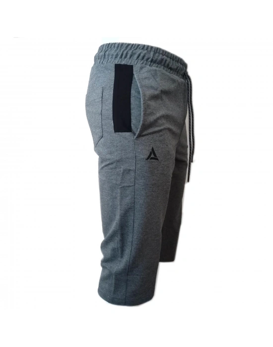 Airlife Gri Pamuklu Antreman Şort