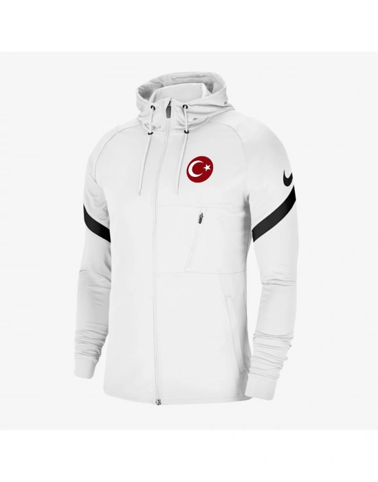 Nike Df Strke21 FZ Hd Jkt Erkek Sweatshirt CW5865-100