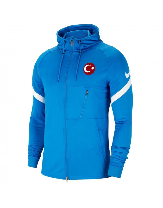 Nike Df Strke21 FZ Hd Jkt Erkek Sweatshirt CW5865-463