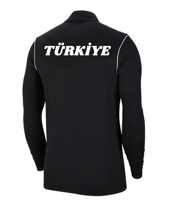 Nike Park20 Milli Takım Baskılı Eşofman Üst BV6885-010 Siyah