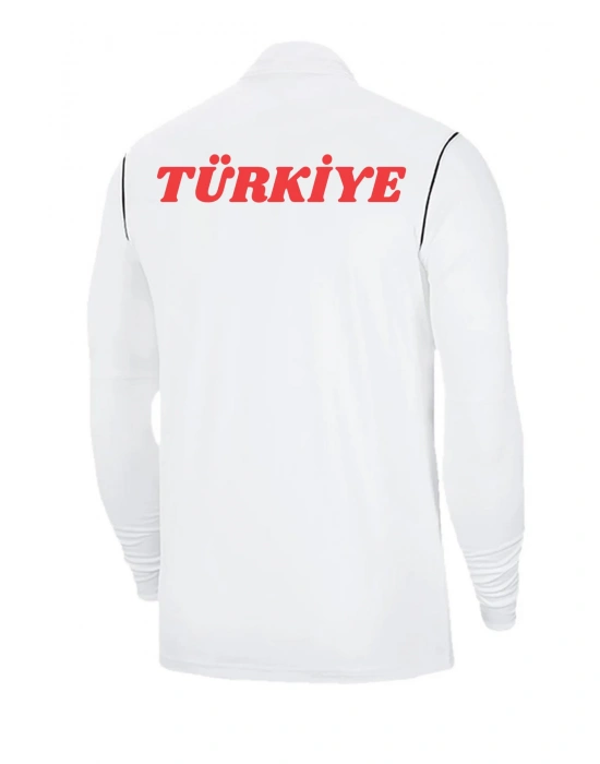 Nike Park20 Milli Takım Baskılı Eşofman Üst BV6885-100 - Beyaz