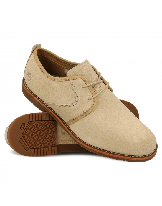 Timberland Brooklyn Park Beige Suede Oxford A1GYQ