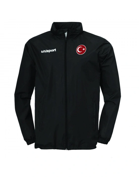 Uhlsport Milli Takım Baskılı Yağmurluk 1101750 Siyah