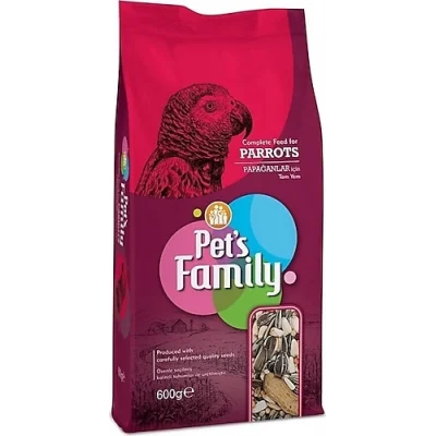 Pets Family Papağan Yemi 600 Gr