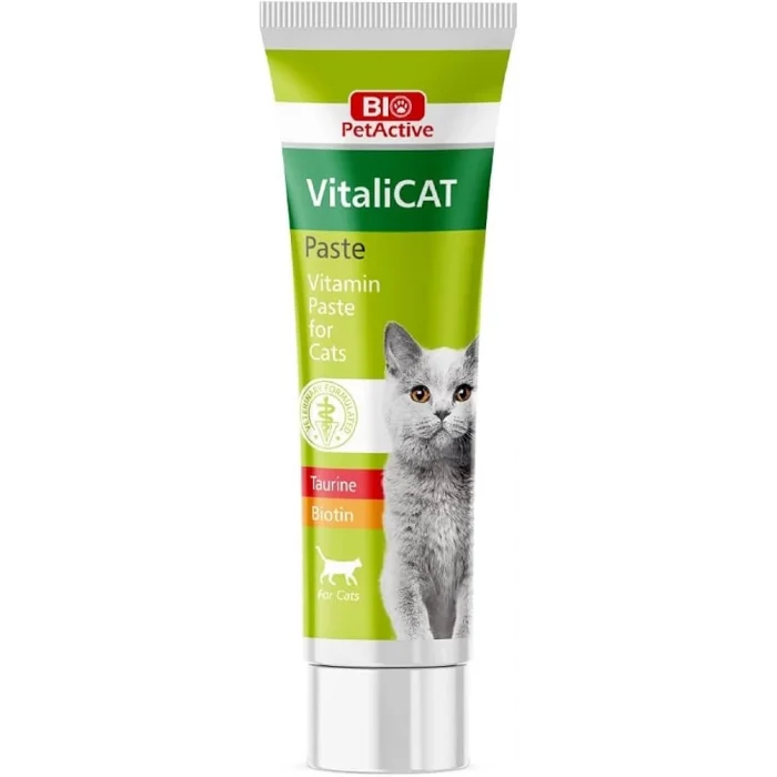 Bio PetActive Vitalicat Paste Kediler Için Vitamin Paste 100 ml