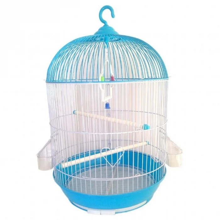 BirdLife Boyalı Silindir Kuş Kafesi 33,5x53cm