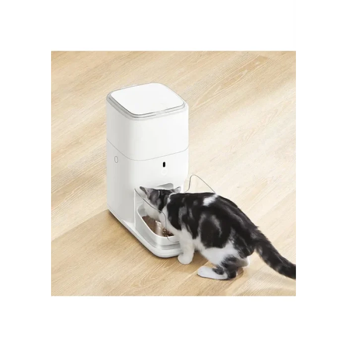 CATLINK 4 Lt Otomatik Mama Kabı Beyaz