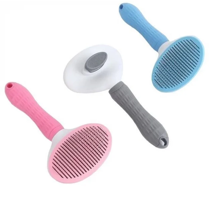 Cleanpets Oval Kedi Köpek Basmalı Tarak