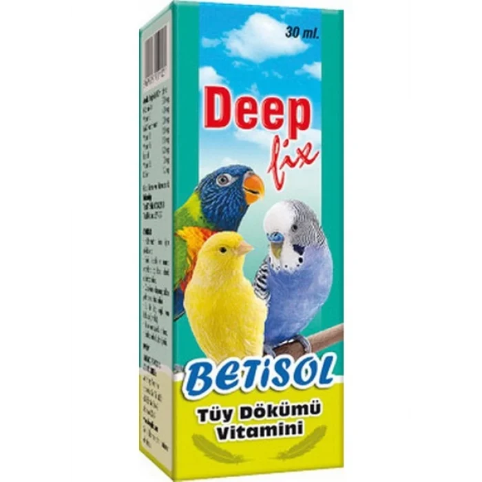 Deep Fix Betisol 30 ml Kuş Tüy Dökümü Vitamini