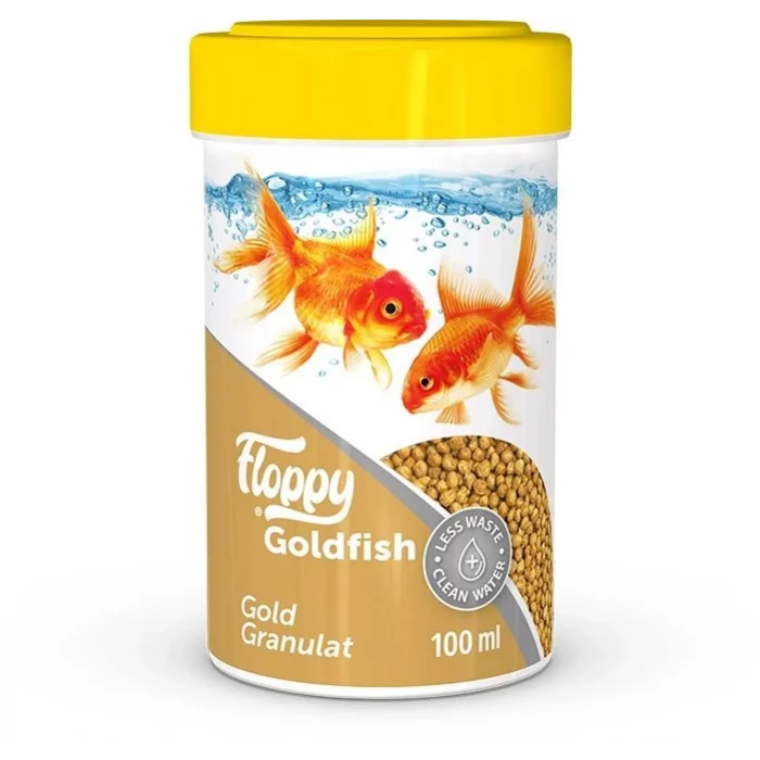 Floppy Tropical Goldfish Gold Granulat 100 ML
