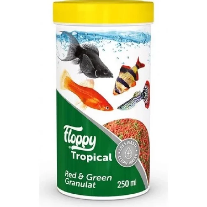 Floppy Tropical Guppy Granulat 250ML