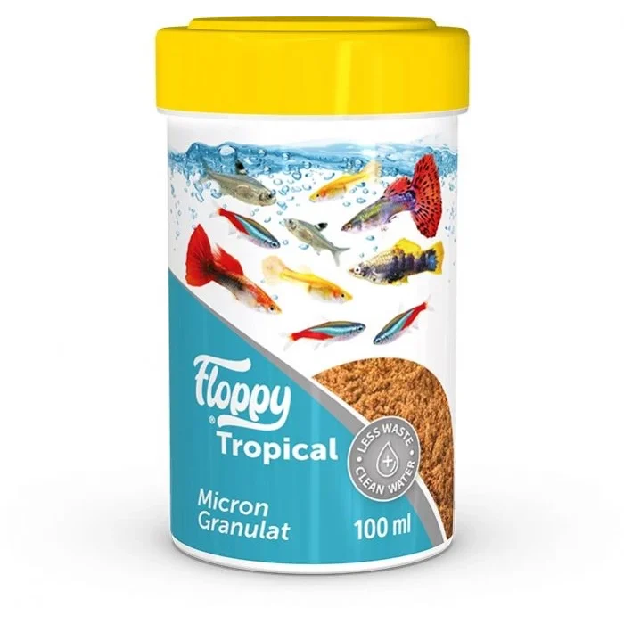 Floppy Tropical Micron Granulat Yem 100ML