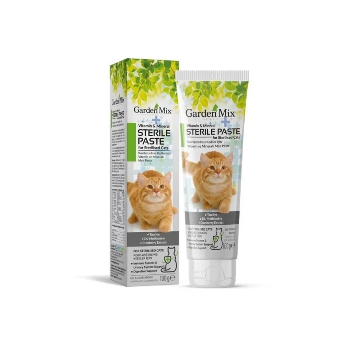 Garden Mix Kısır Kedi Multivitamin Macun 100 Gram
