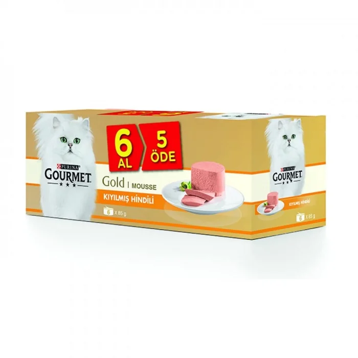 Gourmet Gold 6 Al 5 Öde Kıyılmış Hindi Etli