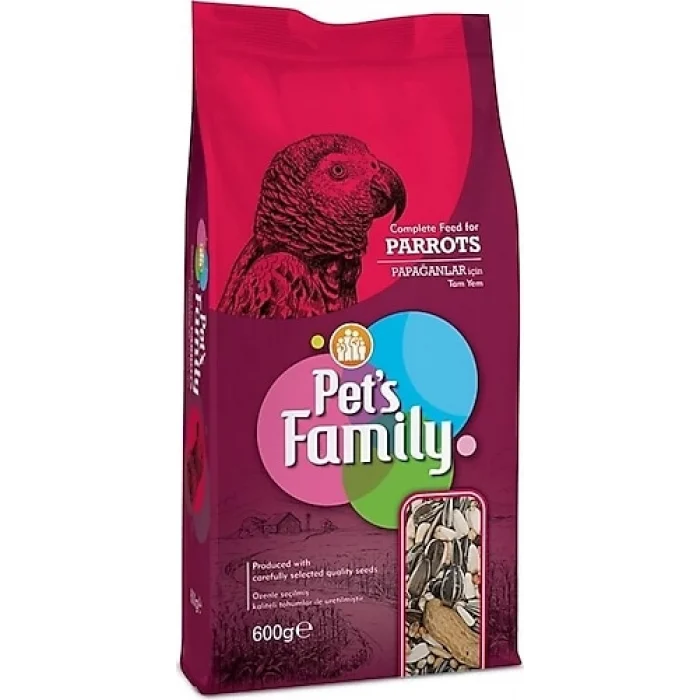 Pets Family Papağan Yemi 600 Gr