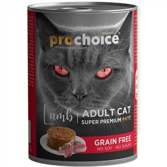 Pro Choice Kuzulu Kedi Konservesi Pate 400 Gr