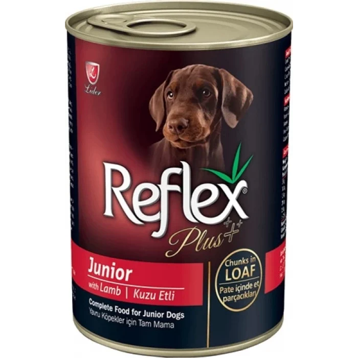 Reflex Plus Kuzu Etli Yavru Köpek Konservesi 400 Gr