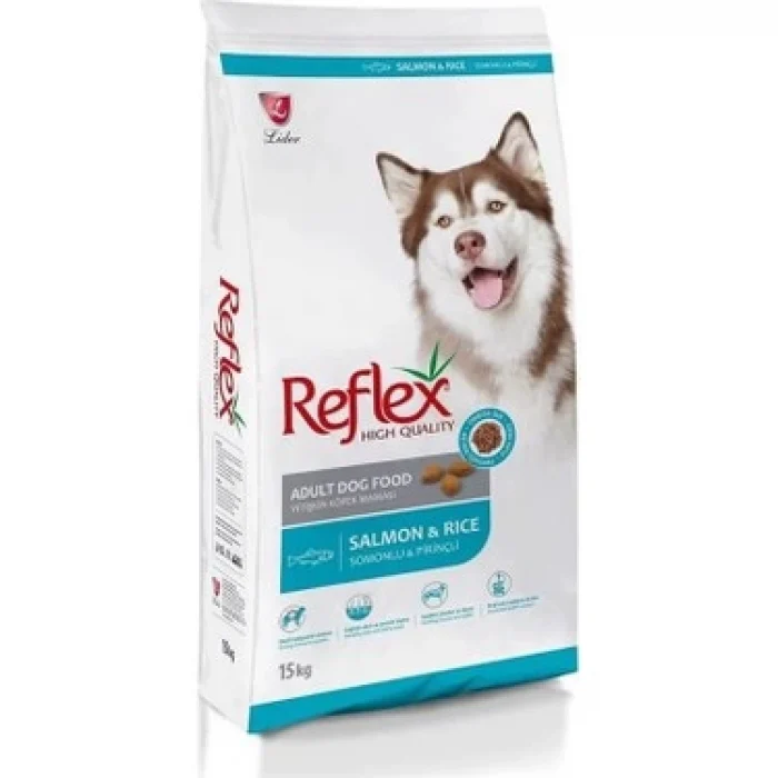 Reflex Somonlu ve Pirinçli Yetişkin Köpek Maması 15 Kg