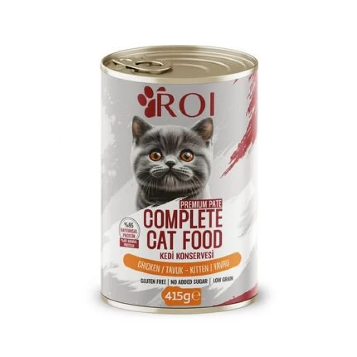 Roi Tavuklu Kedi Yaş Mama 415 Gr