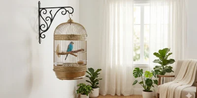 Muhabbet Kuşu Kafesi Nereye Konmalı? Evde İdeal Kafes Düzeni ve Askı Çözümleri