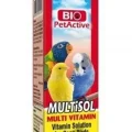 Bio PetActive Multisol Multi Vitamin Kuş Vitamini 30ml
