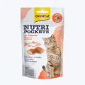 GimCat Nutripockets Kedi Ödülü Somon Omega 3&6 60 Gr