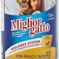 Miglior Gatto Tavuklu Hindili Kedi Konservesi 405 gr