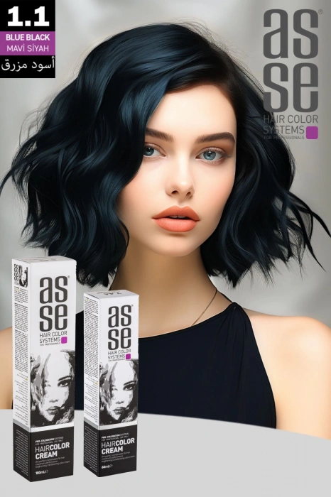 1.1 Blue Black - 100ml Tube Paint