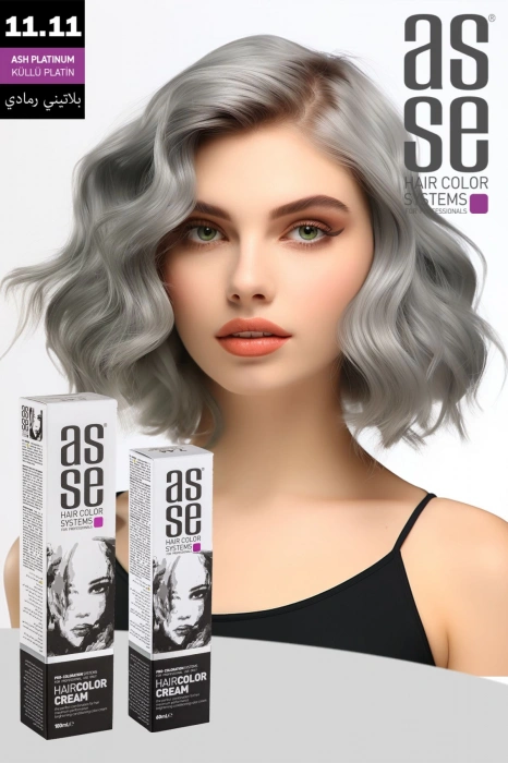 11.11 Ashy Platinum - 100ml Tube Paint