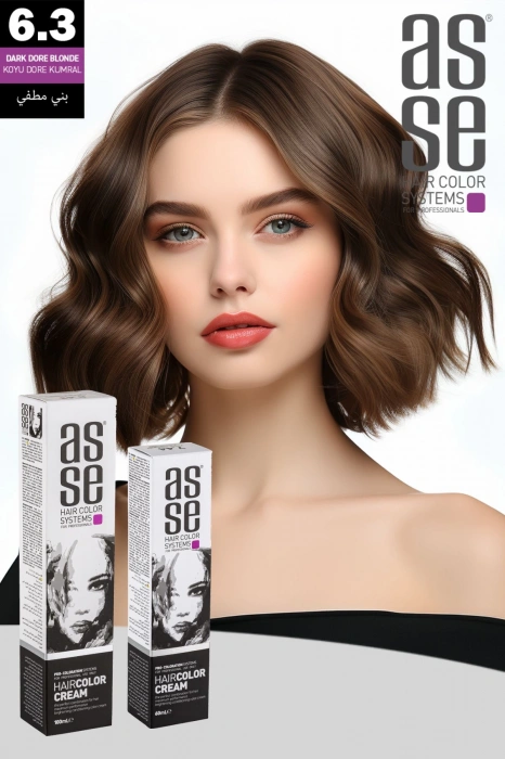 6.3 Dark Gold Auburn - 100ml Tube Paint