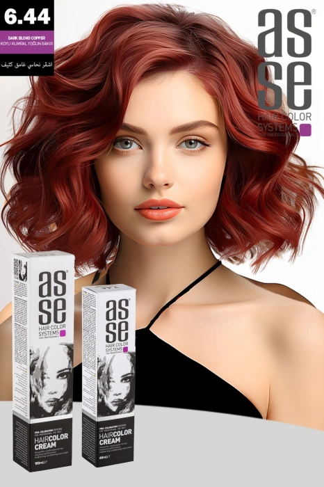 6.44 Dark Auburn Intense Copper - 100ml Tube Paint