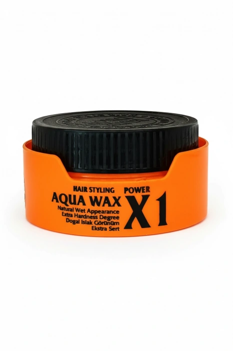 Blue Drop Aqua Wax X1 Kavun Kokulu Su Bazlı Saç Şekillendirici Wax Islak ve Sert Görünüm Uzun Süre Kalıcı Etki